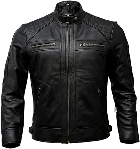 Men leather jacket